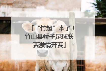 “竹超”来了！竹山县骄子足球联赛激情开赛
