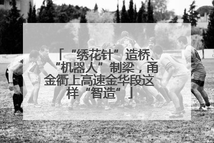 “绣花针”造桥、“机器人”制梁，甬金衢上高速金华段这样“智造”
