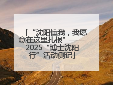 “沈阳懂我，我愿意在这里扎根”——2025“博士沈阳行”活动侧记