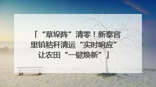“草垛阵”清零！新泰宫里镇秸秆清运“实时响应”让农田“一键焕新”