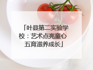 叶县第二实验学校：艺术点亮童心 五育滋养成长