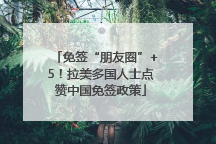 免签“朋友圈”+5！拉美多国人士点赞中国免签政策