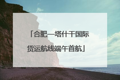 合肥—塔什干国际货运航线端午首航