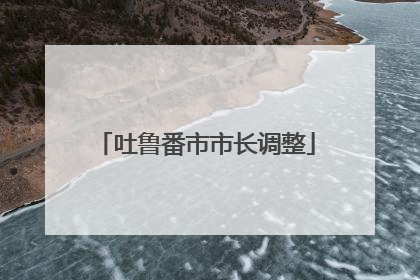 吐鲁番市市长调整