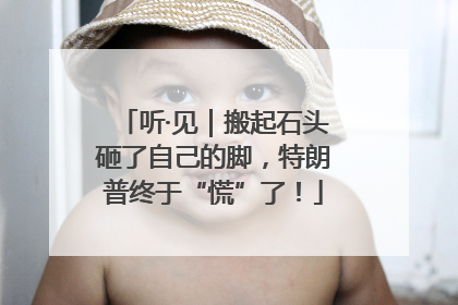 听·见｜搬起石头砸了自己的脚，特朗普终于“慌”了！