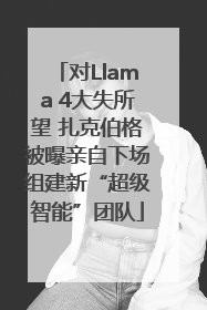 对Llama 4大失所望 扎克伯格被曝亲自下场组建新“超级智能”团队