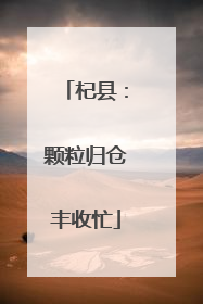 杞县：颗粒归仓丰收忙