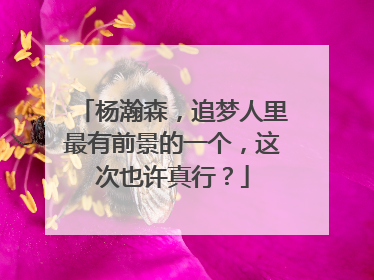杨瀚森，追梦人里最有前景的一个，这次也许真行？