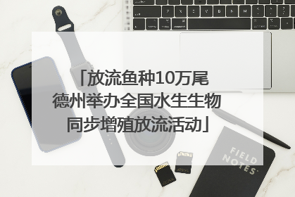 放流鱼种10万尾 德州举办全国水生生物同步增殖放流活动