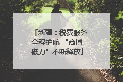 新疆：税费服务全程护航 “商博磁力”不断释放