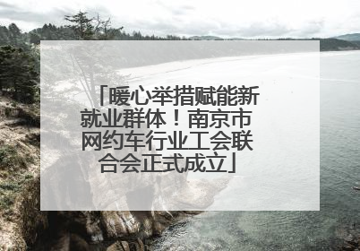 暖心举措赋能新就业群体！南京市网约车行业工会联合会正式成立