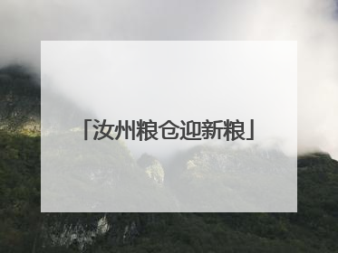 汝州粮仓迎新粮