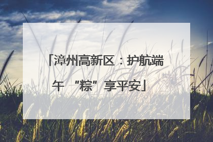 漳州高新区：护航端午 “粽”享平安
