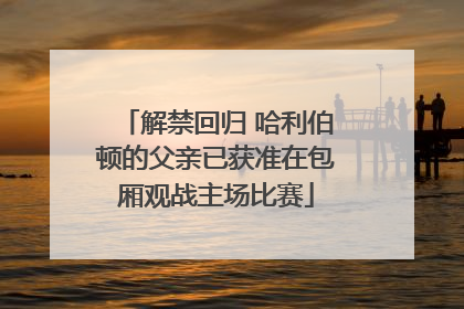 解禁回归 哈利伯顿的父亲已获准在包厢观战主场比赛