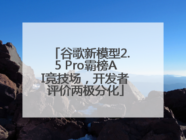 谷歌新模型2.5 Pro霸榜AI竞技场，开发者评价两极分化