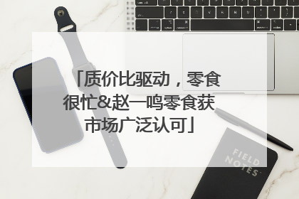 质价比驱动，零食很忙&赵一鸣零食获市场广泛认可