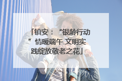 镇安：“银龄行动”情暖端午 文明实践绽放敬老之花
