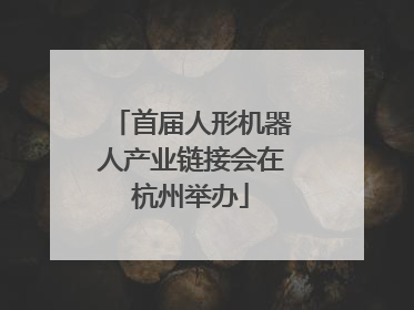 首届人形机器人产业链接会在杭州举办