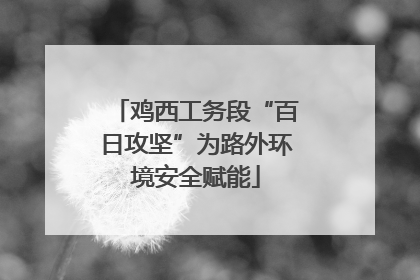 鸡西工务段“百日攻坚”为路外环境安全赋能