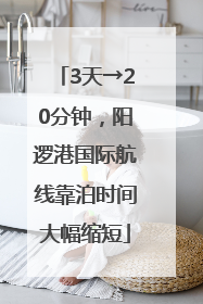 3天→20分钟，阳逻港国际航线靠泊时间大幅缩短