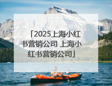 2025上海小红书营销公司 上海小红书营销公司
